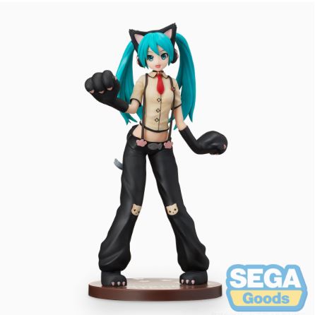 Sega "Hatsune Miku: Project Diva Arcade Future Tone" Spm Figure "Hatsune Miku - Kitty Cat" All Hatsune Miku: Project Diva Arcade Future Tone