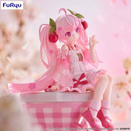 Furyu Hatsune Miku Noodle Stopper Figure -Sakura Miku 2025- All Hatsune Miku