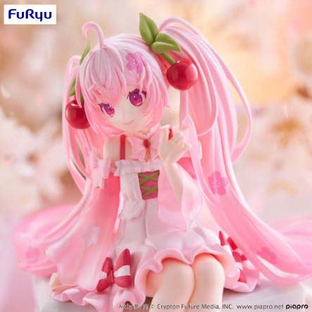 Furyu Hatsune Miku Noodle Stopper Figure -Sakura Miku 2025- All Hatsune Miku