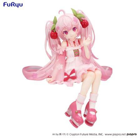 Furyu Hatsune Miku Noodle Stopper Figure -Sakura Miku 2025- All Hatsune Miku