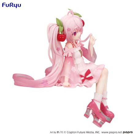 Furyu Hatsune Miku Noodle Stopper Figure -Sakura Miku 2025- All Hatsune Miku