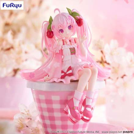 Furyu Hatsune Miku Noodle Stopper Figure -Sakura Miku 2025- All Hatsune Miku