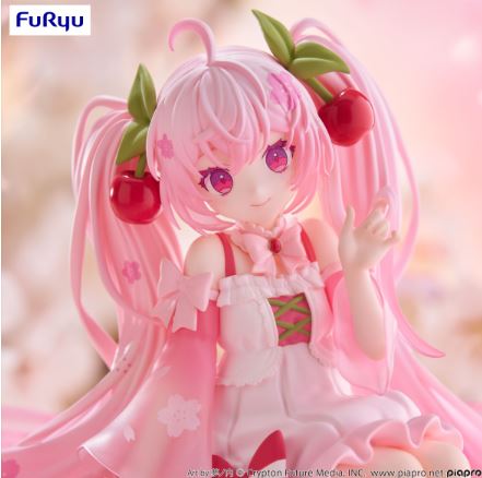 Furyu Hatsune Miku Noodle Stopper Figure -Sakura Miku 2025- All Hatsune Miku