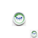 dia.9cm 1.5cm Round Flowers Plate 