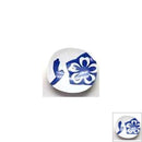 dia.11.5cm 1cm Round Flower Plate 