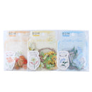 Sticker Flakes Blooming Flower in a Bottle Yellow