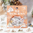 BGM Masking Tape Material 15 Designs Winter Limited The Snow Town Sticker Flakes  45 pcs