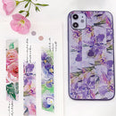 BGM Foil Stamping Washi Masking Tape (Watercolour Flower: Violet)