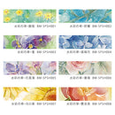 BGM Foil Stamping Washi Masking Tape (Watercolour Flower: Sunflower)