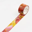 BGM Foil Stamping Washi Masking Tape (Watercolour Flower: Tulip)
