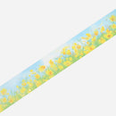 BGM Foil Stamping Yellow Flower Field Washi Masking Tape