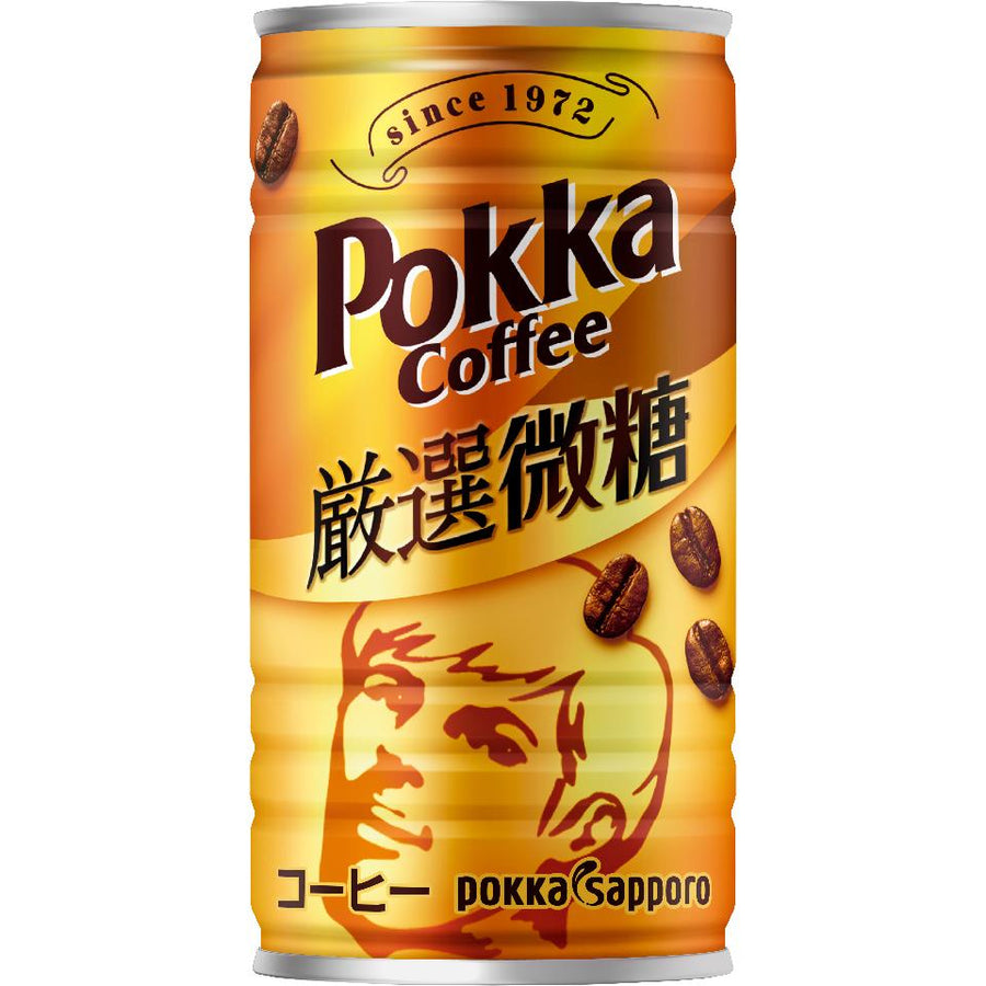 Pokka Sapporo Pokka Coffee Less Sugar Coffee In Can 185 mL