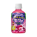 Pokka Sapporo Ribbon Liquid becomes jelly when shaken Grape In Bottle 295 mL