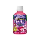 Pokka Sapporo Ribbon Liquid becomes jelly when shaken Grape In Bottle 295 mL