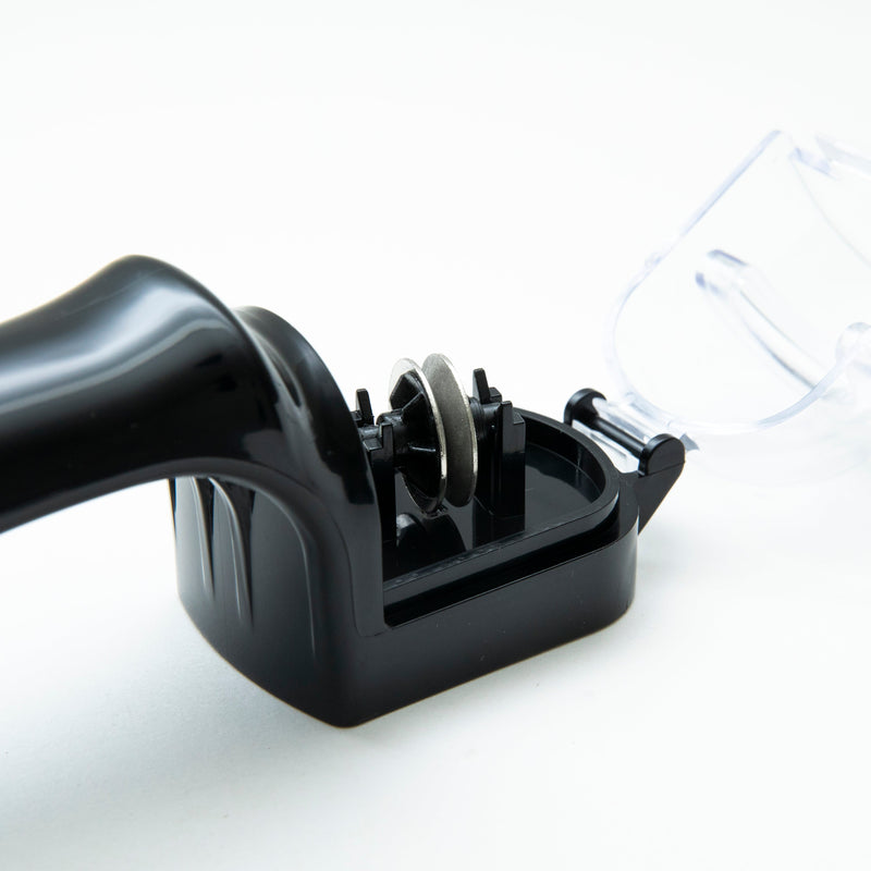 Knife Sharpener (Diamond Stone/4.2x17.5x5.6cm/Blacky/SMCol(s): Black)