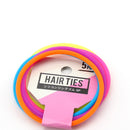 Hair Ties (BK*ASST/6x6cm (5pcs))