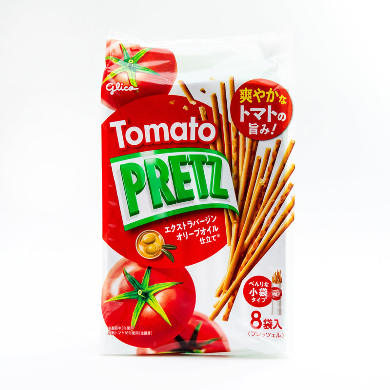 Glico Tomato Pretz 8 Bags