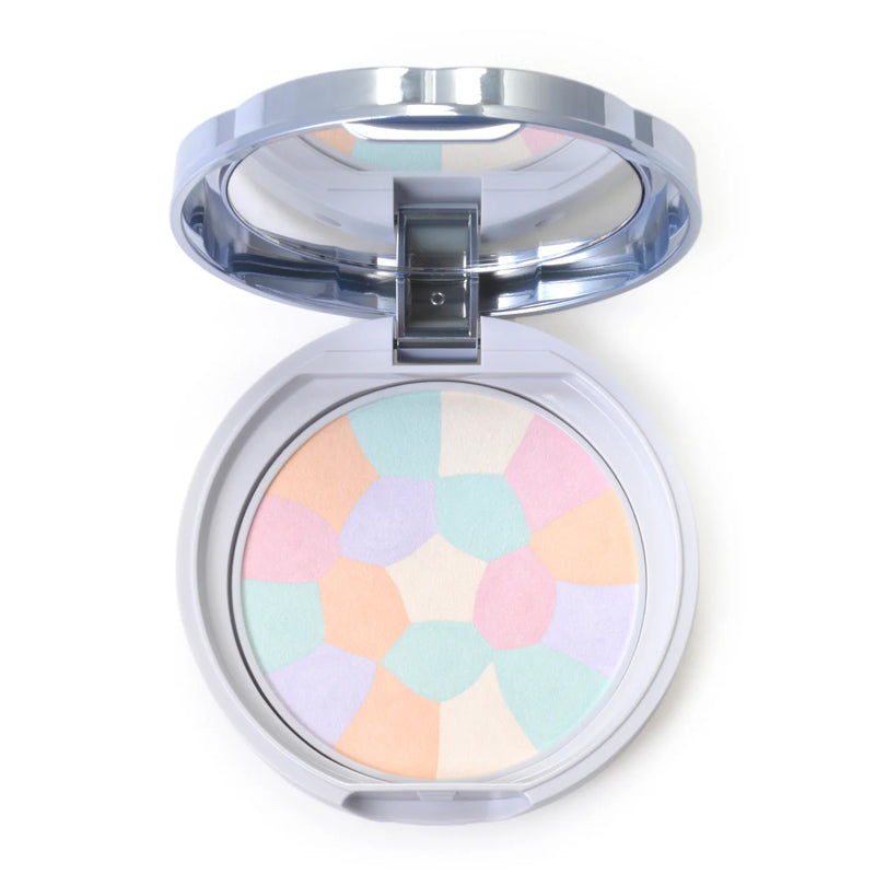 CANMAKE Illuminating Finish Powder Abloom 01 Hydrangea Garden 02