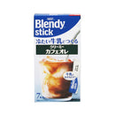 Agf Blendy Cold Milk Creamy Cafe Au Lait 7 Sticks 62g