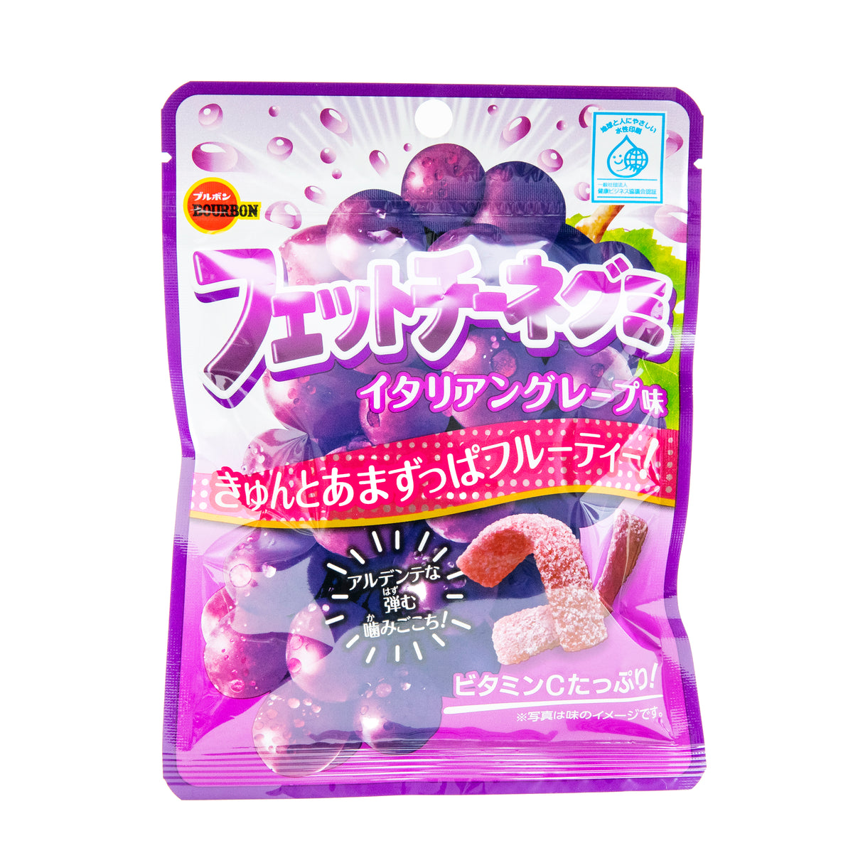 Bourbon Fettuccine Gummy Italian Grape | Oomomo Canada