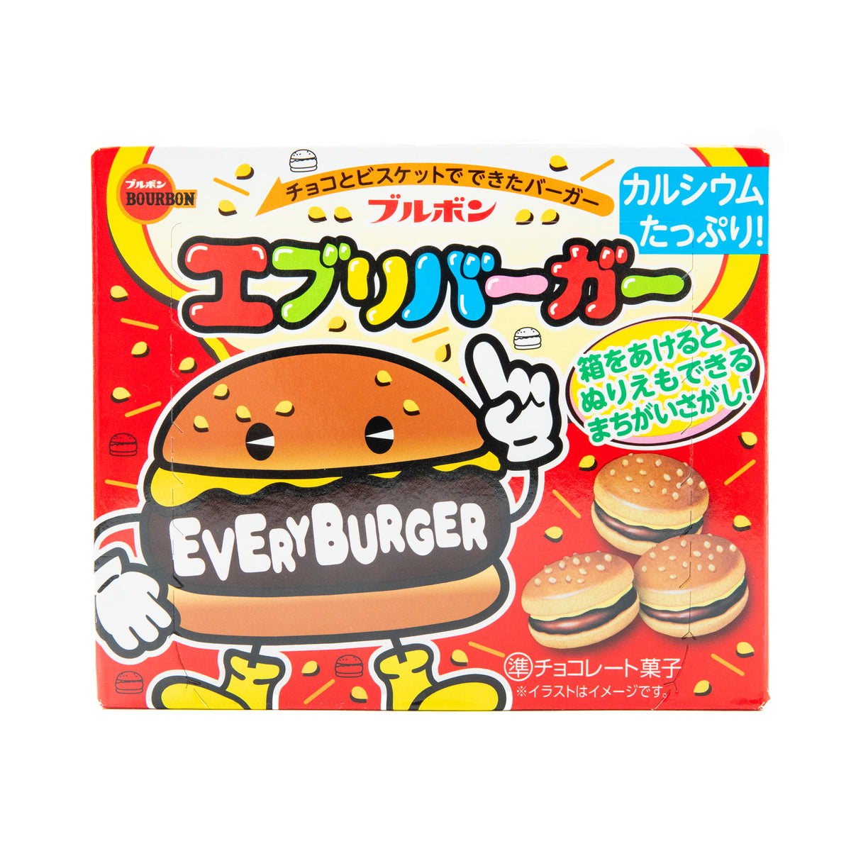 うめきち　フレーバー・クリエーション Bourbon Every Burger Chocolate & Biscuit 66g | Oomomo Canada