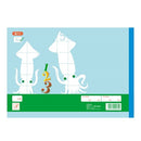 Kyokuto B5 Squid For Mathematics Landscape Graph Ruled Notebook 