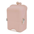 Sticks-to-surface Desktop Organizer with Press Push button to remove Pink