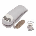 Kutsuwa Relala Foldable Pencil Case Grey Sloth