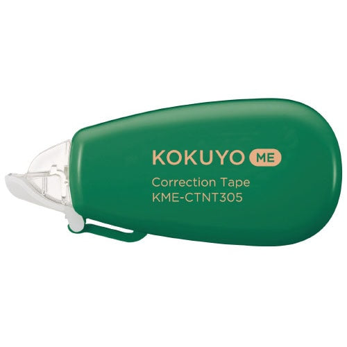 KOKUYO ME Disposable Correction Tape 6m (6mm Line) Green Bell Pepper
