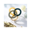 Mapepe Spring Hair Gum 2P M.Black