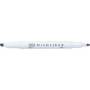 Zebra Mildliner Double Sided Highlight Pen Mild Grey
