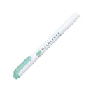 Zebra Mildliner Double Sided Highlight Pen Mild Blue Green