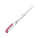 Zebra Mildliner Double Sided Highlight Pen Mild Red