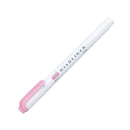 Zebra Mildliner Double Sided Highlight Pen Mild Pink
