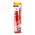 Zebra Mackee Retractable Marker Pen Red