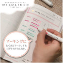 Zebra Mildliner Double Sided Highlight Pen Mild Lemon Yellow