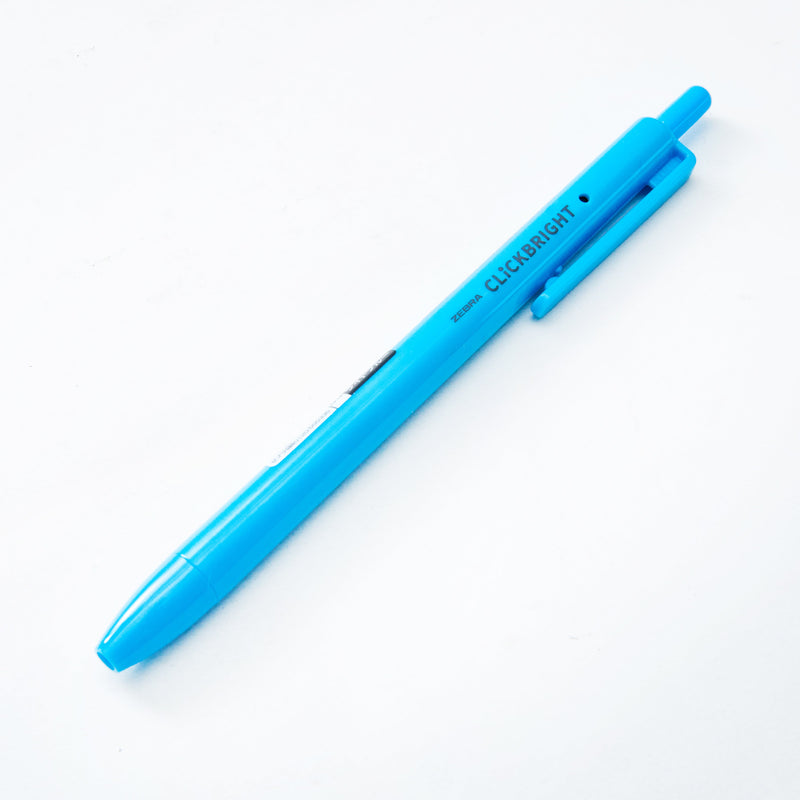 Highlighter Pen (2mm/Retractable/Light Blue/14.77cm/Ø1.04cm)