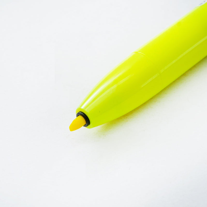 Highlighter Pen (2mm/Retractable/Yellow/14.77cm/Ø1.04cm)