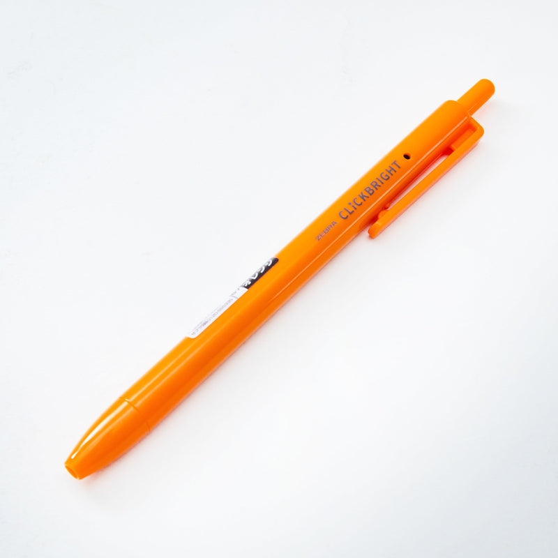 Highlighter Pen (2mm/Retractable/Orange/14.77cm/Ø1.04cm)
