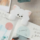 Sun-Star Jittome Die-Cut Cat & Dog Character Clip