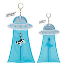 Sun-Star Clear UFO Flat Pouch Keychain