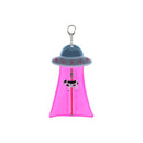 Sun-Star Clear UFO Flat Pouch Keychain