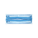 Sun-Star mitte Clear Mesh Storage Pouch Pencil Case    Light Blue
