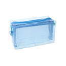 Sun-Star mitte Clear Mesh Storage Pouch Pencil Case    Light Blue