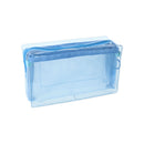 Sun-Star mitte Clear Mesh Storage Pouch Pencil Case    Light Blue