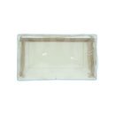 Sun-Star mitte Clear Mesh Storage Pouch Pencil Case    Off White