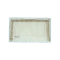 Sun-Star mitte Clear Mesh Storage Pouch Pencil Case    Off White