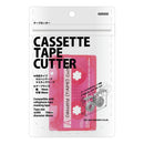 Sun-Star Cassette Tape Dispenser Cutter    Clear Pink