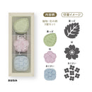 Sun-Star Wasanpon Stamp Set 3pcs   Ohanami