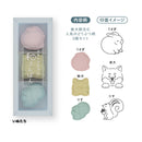Sun-Star Wasanpon Stamp Set 3pcs   Animals